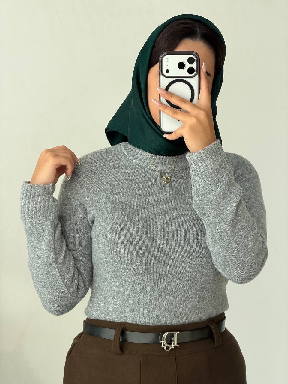 بافت یقه گرد دخترانه